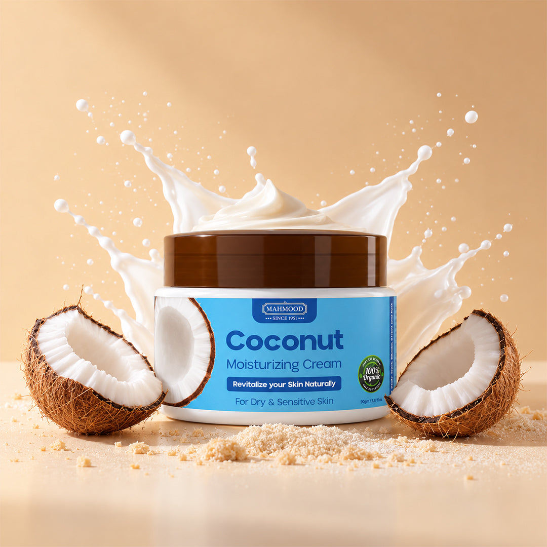 Coconut Moisturizing Cream – 100% Organic