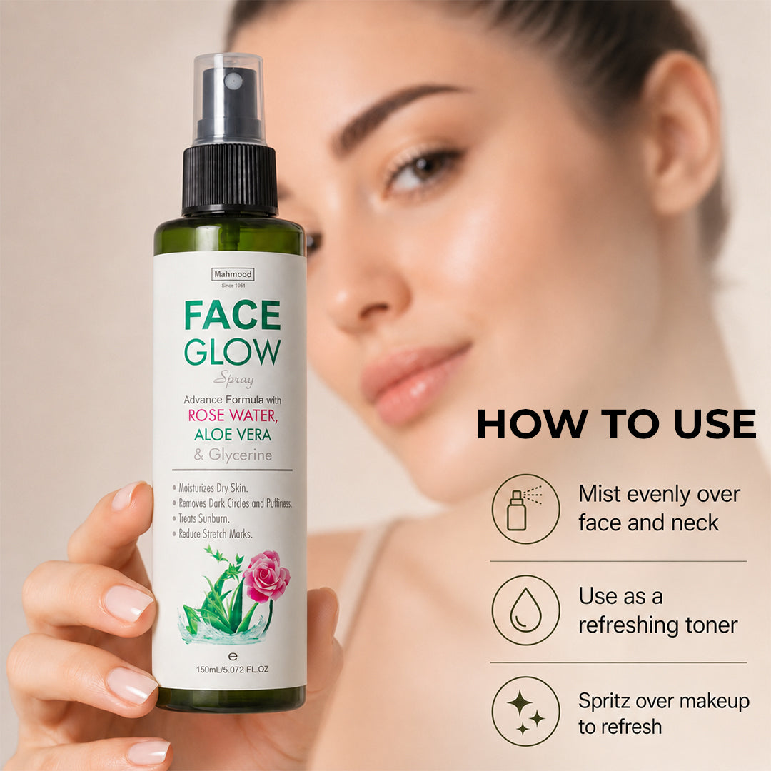 Face Glow  Aloevera Spray