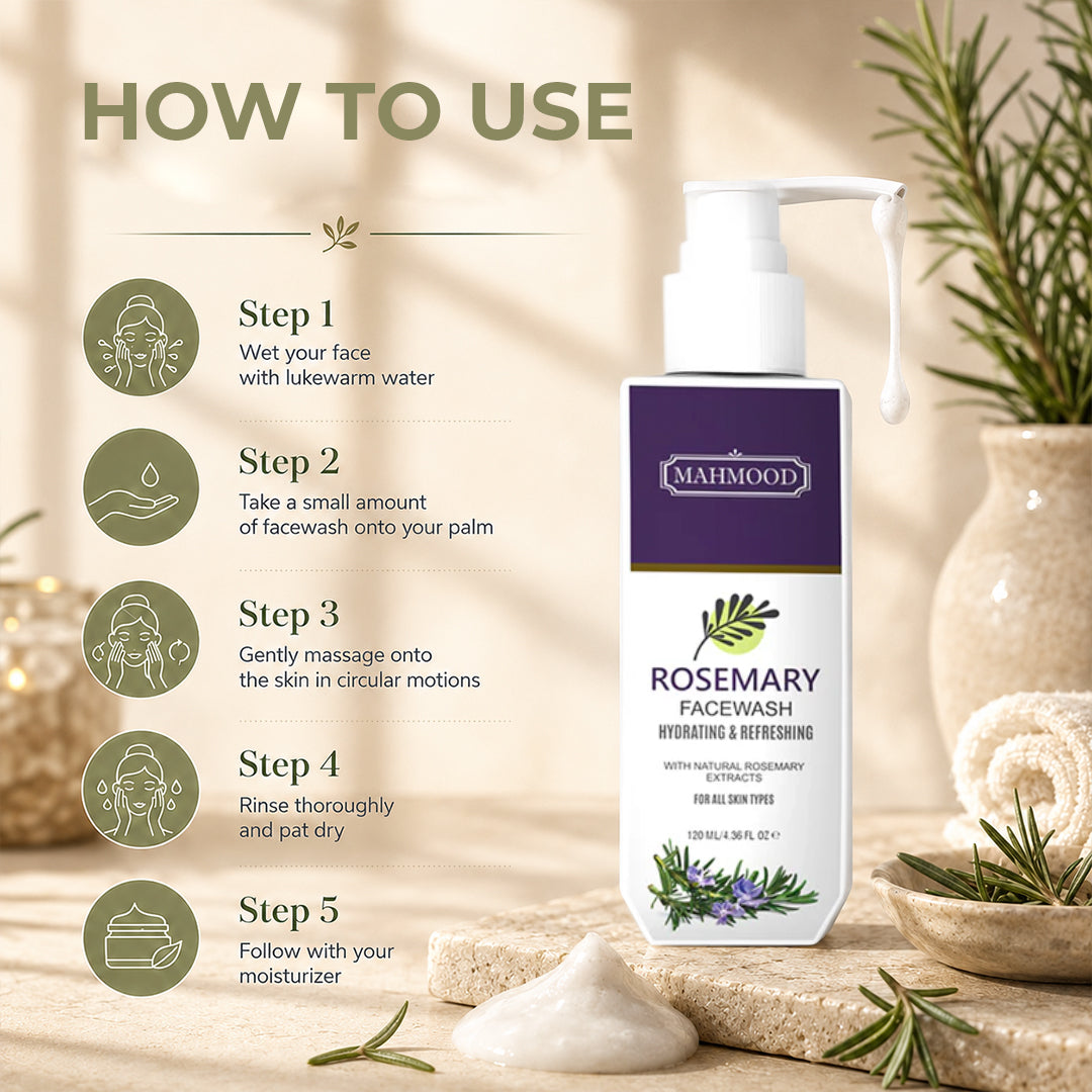 Rosemary Facewash