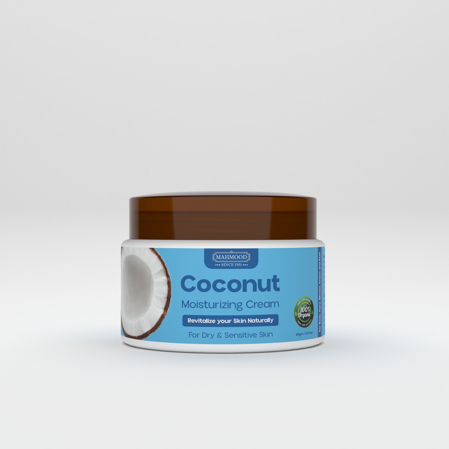 Coconut Moisturizing Cream – 100% Organic